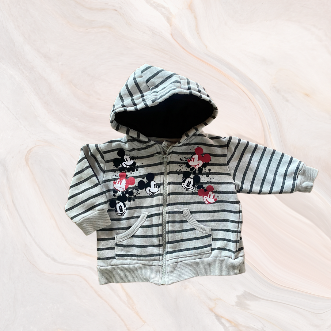 disney baby mickey mouse zip hoodie 18 mo Nickel City Littles